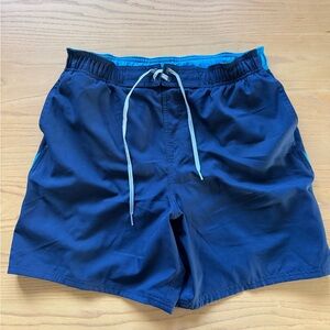 Nike Men's Dark Blue Swim Board Shorts